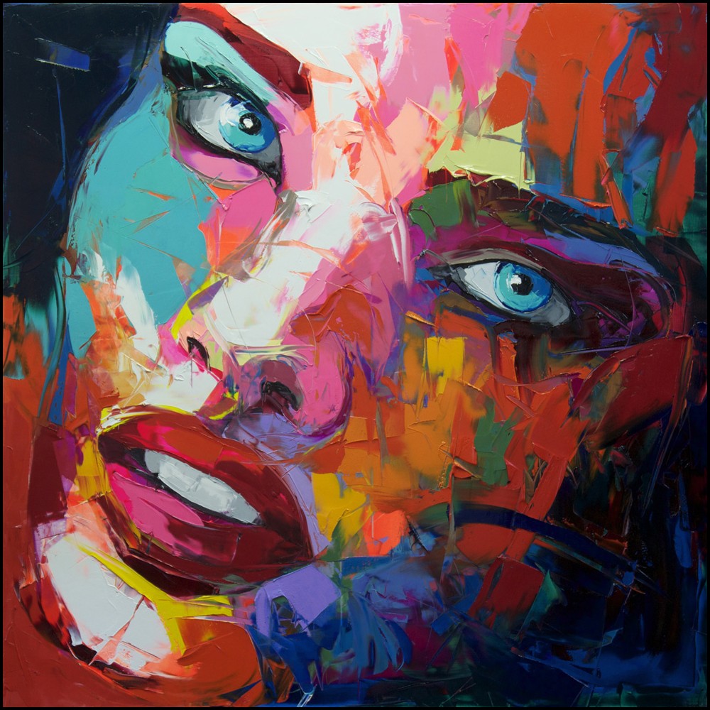 Francoise Nielly Portrait Palette Painting Expression Face171